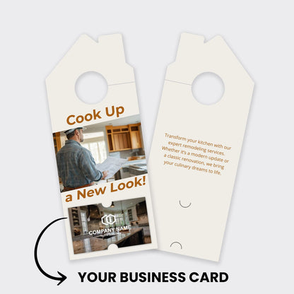 Kitchen Remodeling Services Door Hanger