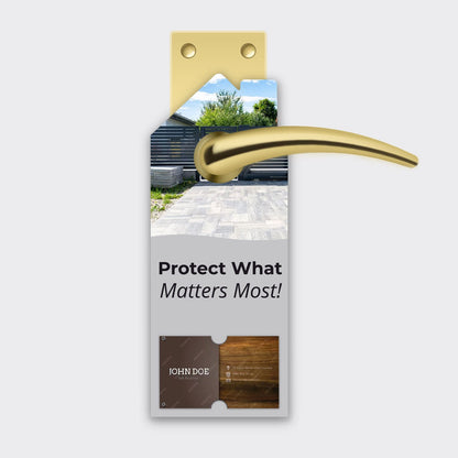 Fence Services Door Hanger