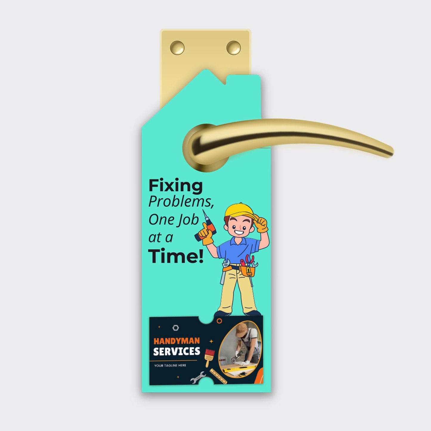 Handyman Services Door Hanger