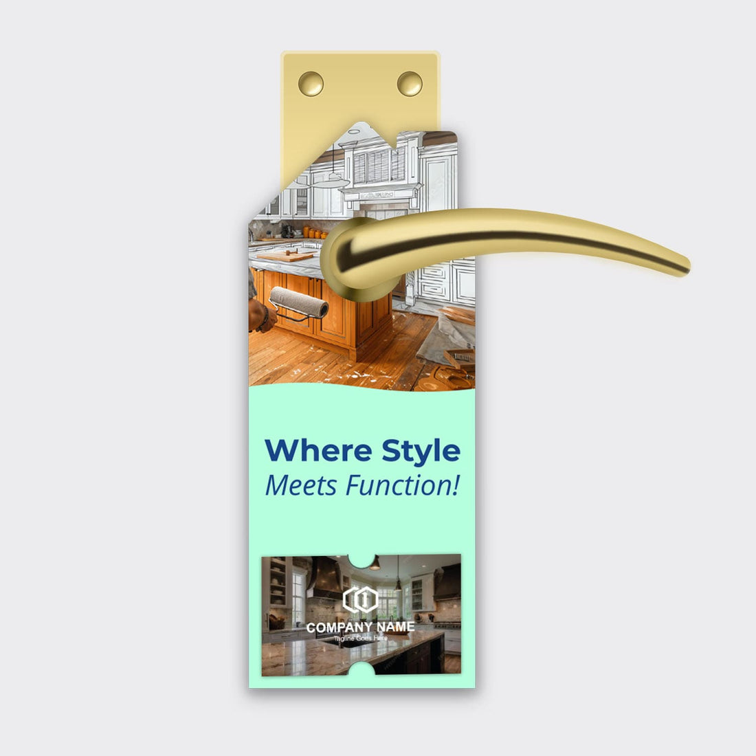 Kitchen Remodeling Services Door Hanger
