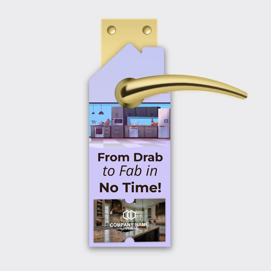 Kitchen Remodeling Services Door Hanger