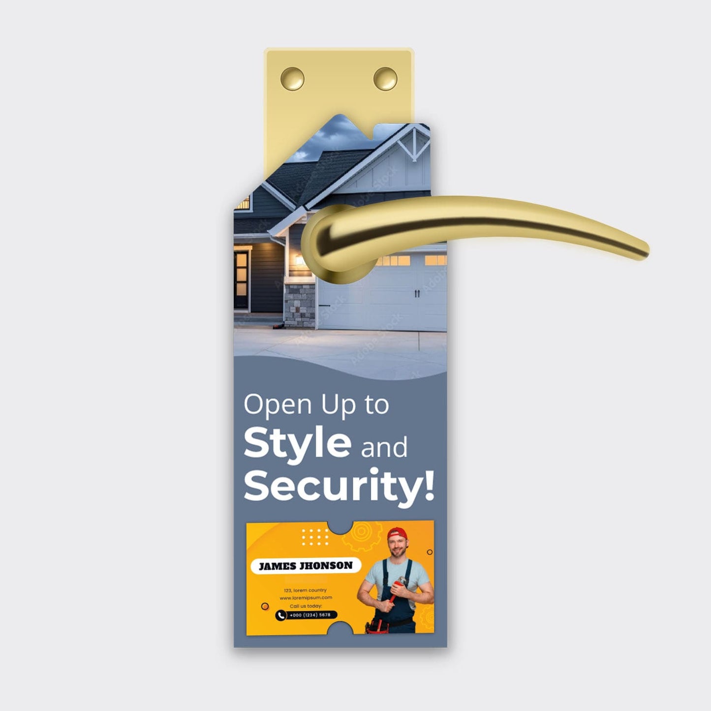 Garage Door Services Door Hanger