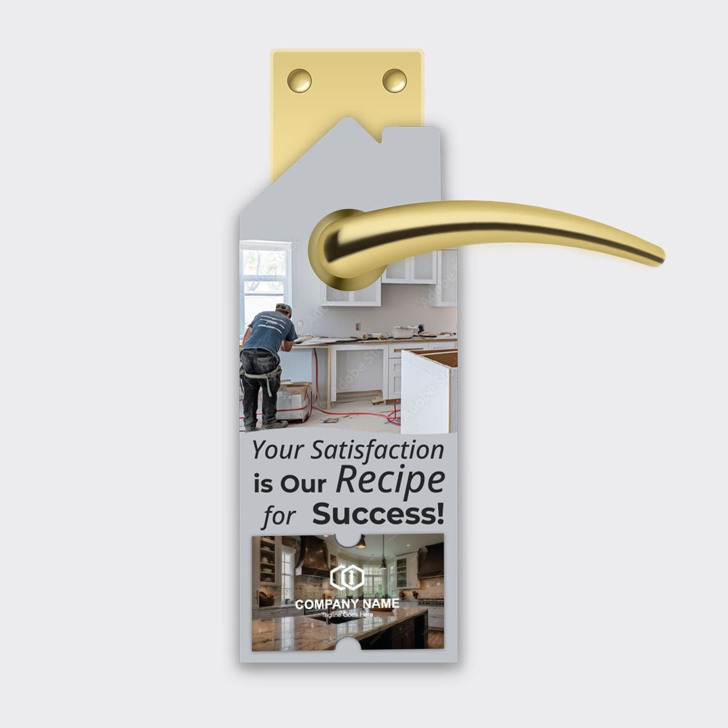 Kitchen Remodeling Services Door Hanger