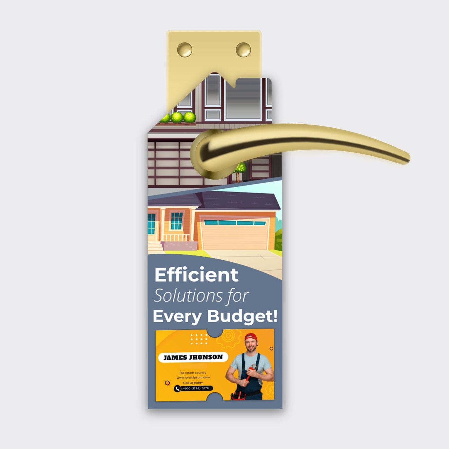 Garage Door Services Door Hanger