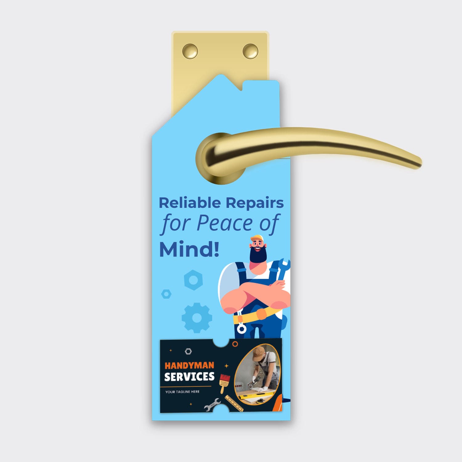 Handyman Services Door Hanger