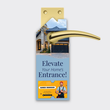 Garage Door Services Door Hanger
