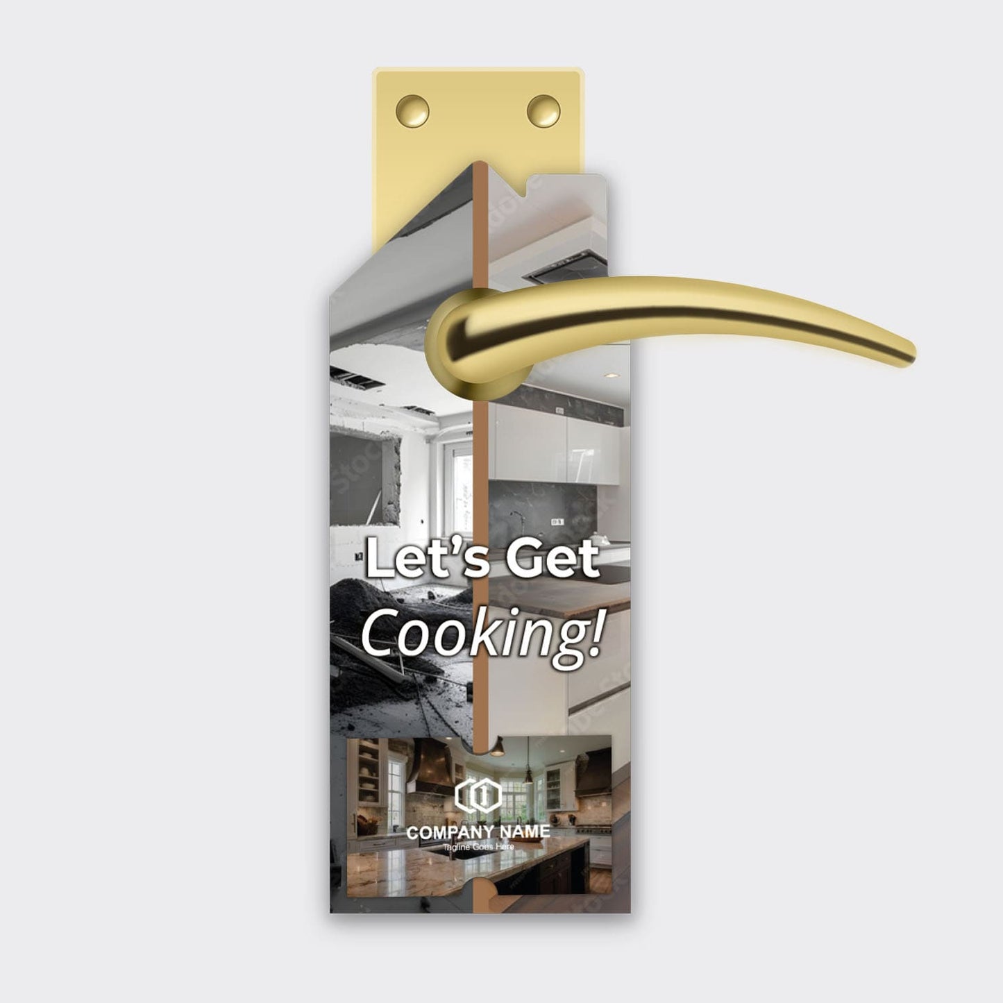 Kitchen Remodeling Services Door Hanger