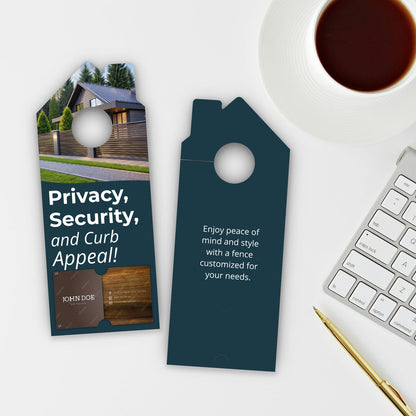 Fence Services Door Hanger