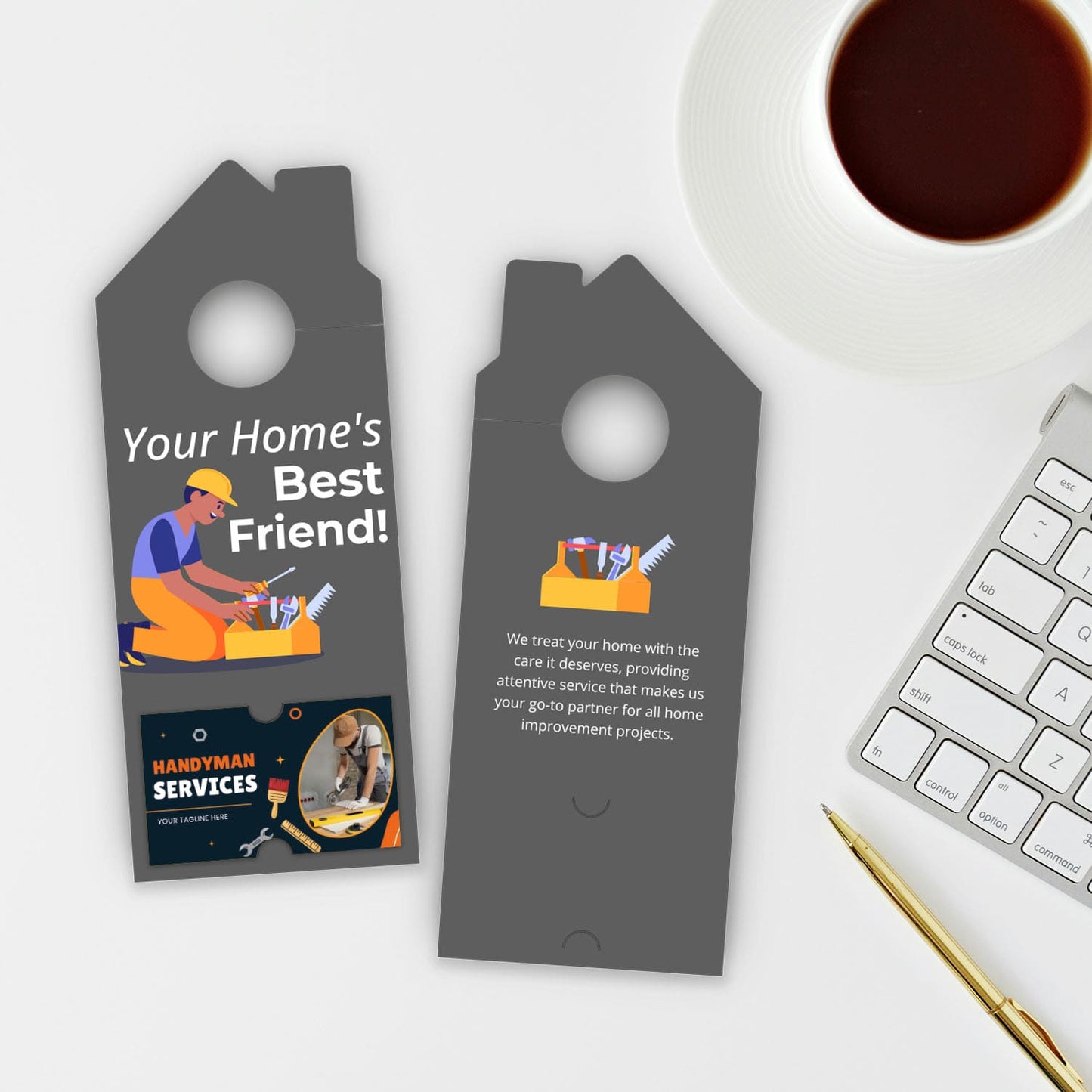 Handyman Services Door Hanger