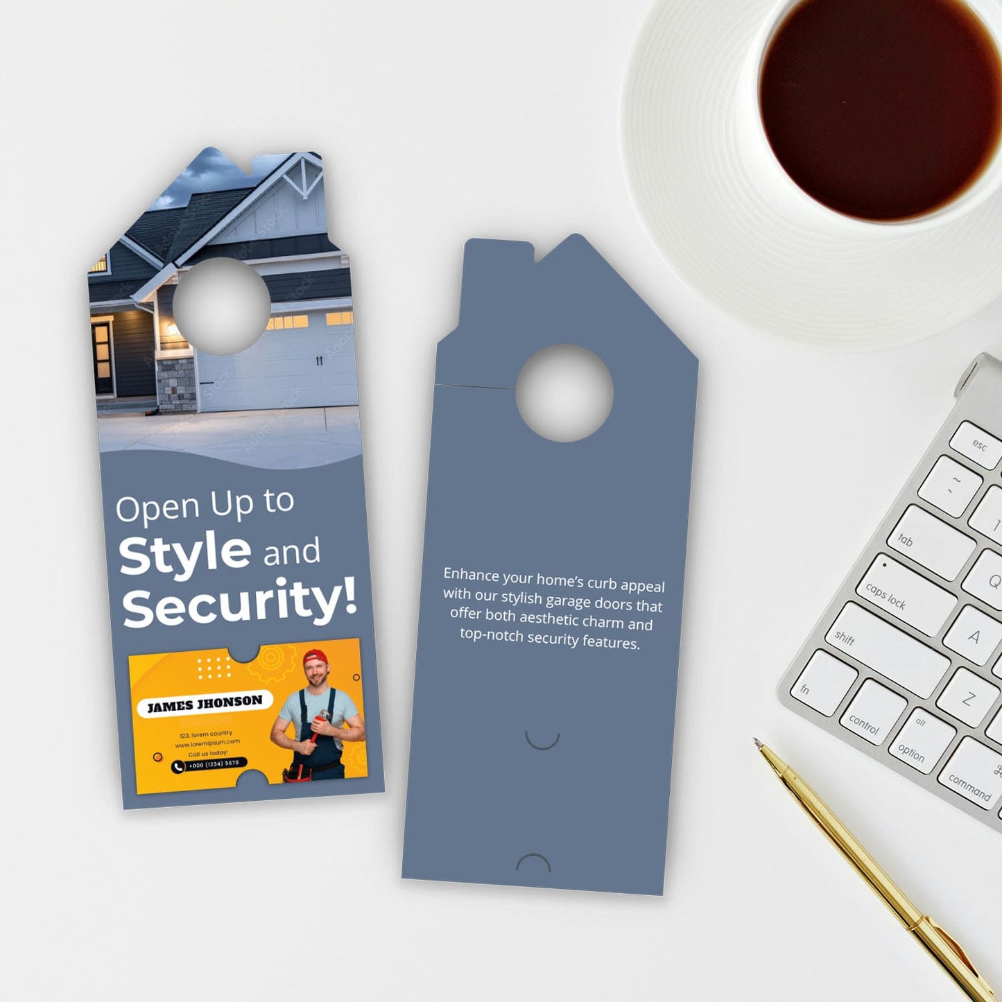 Garage Door Services Door Hanger