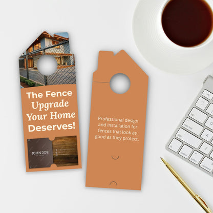 Fence Services Door Hanger