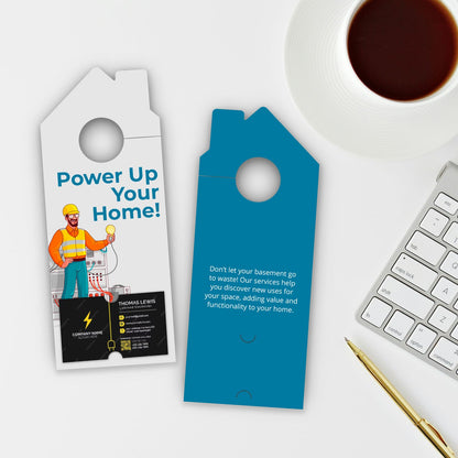 Electrician Services Door Hanger