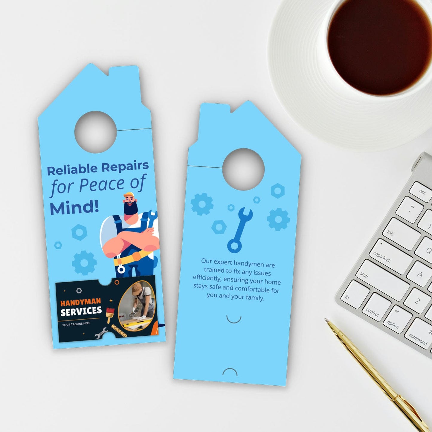 Handyman Services Door Hanger