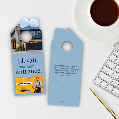 Garage Door Services Door Hanger