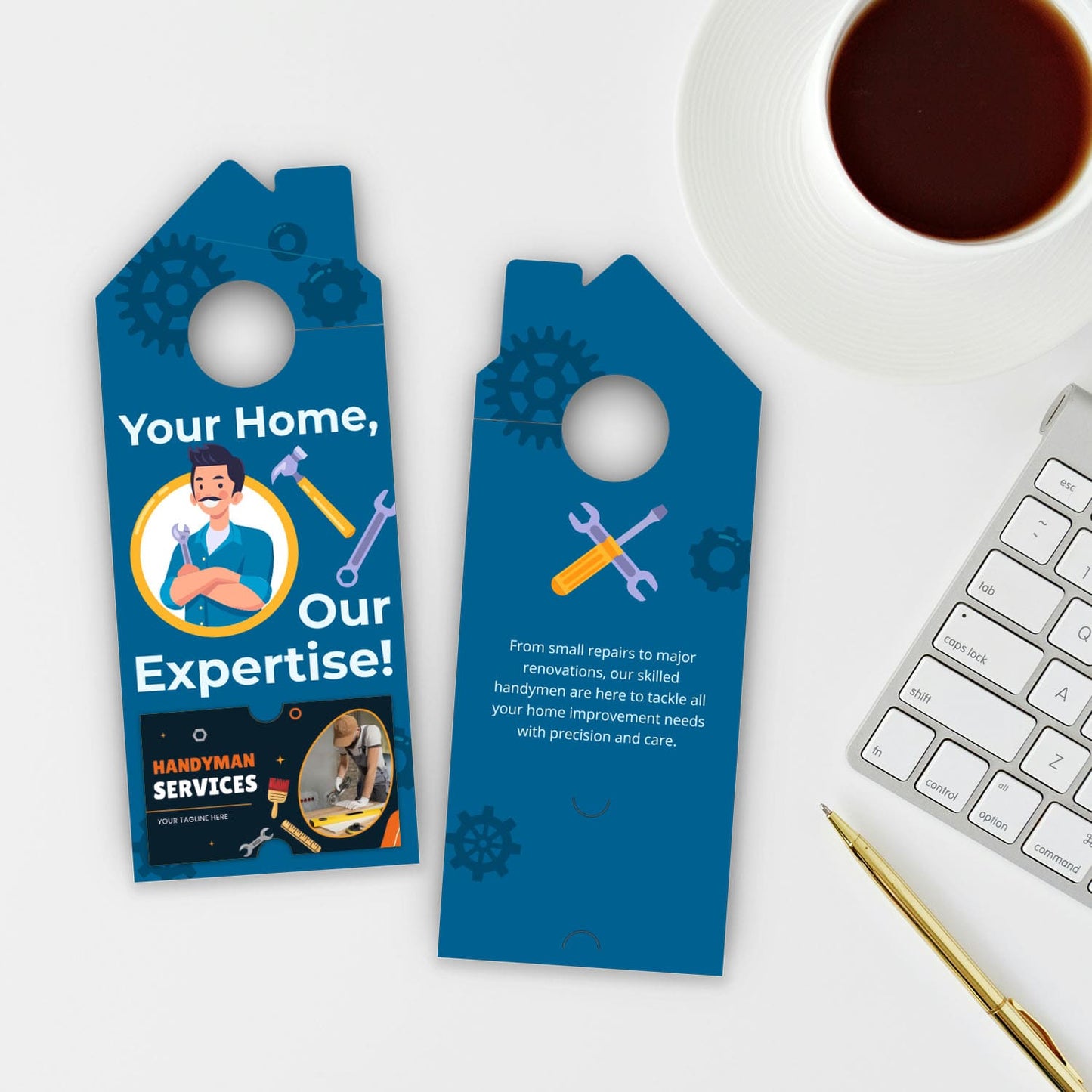 Handyman Services Door Hanger