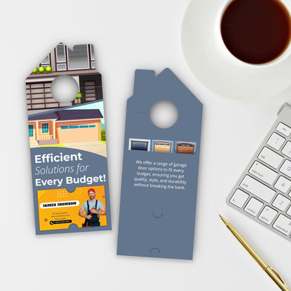 Garage Door Services Door Hanger