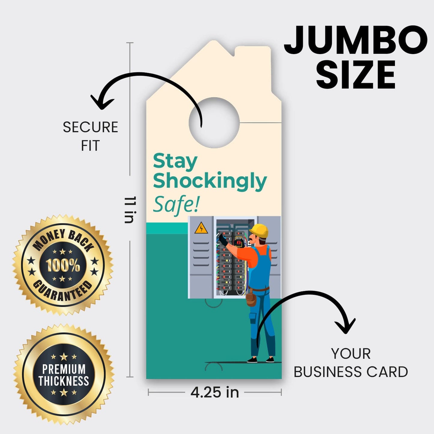 Electrician Services Door Hanger