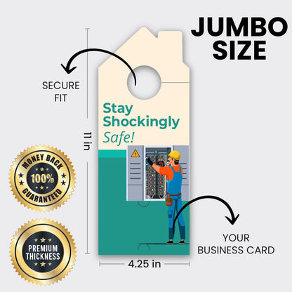 Electrician Services Door Hanger