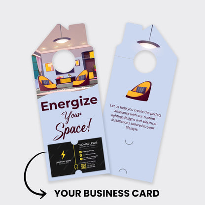 Electrician Services Door Hanger