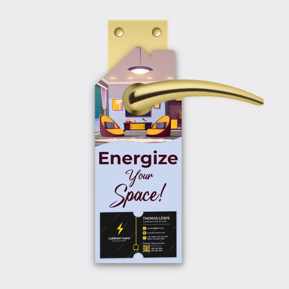 Electrician Services Door Hanger