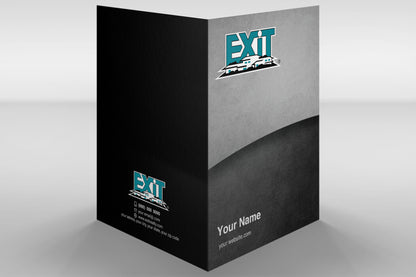 Exit Realty Custom Presentation Folder Printing with Soft touch laminating - 002