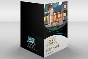 Exit Realty Custom Luxury Presentation Folder Printing With Embossed Foil - 008