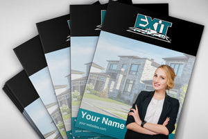 Exit Realty Custom Presentation Folder Printing with Soft touch laminating - 010