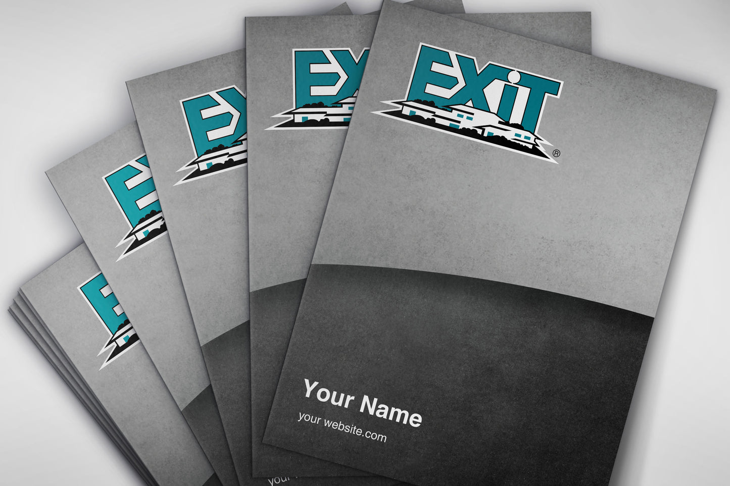 Exit Realty Custom Presentation Folder Printing with Soft touch laminating - 002