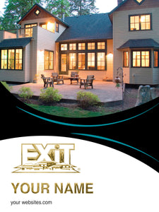 Exit Realty Custom Luxury Presentation Folder Printing With Embossed Foil - 008