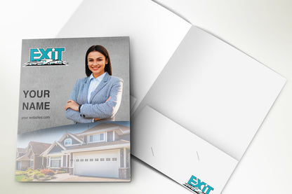 Exit Realty Custom Presentation Folder Printing with Soft touch laminating - 006