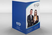 Load image into Gallery viewer, Exp Realty Custom Luxury Presentation Folder Printing With Embossed Foil - 008
