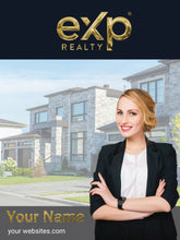 Load image into Gallery viewer, eXp Realty Custom Luxury Presentation Folder Printing With Embossed Foil - 010
