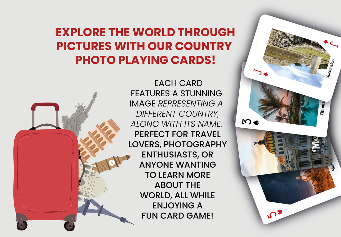 RUSH Magical Towns of Mexico Playing Cards