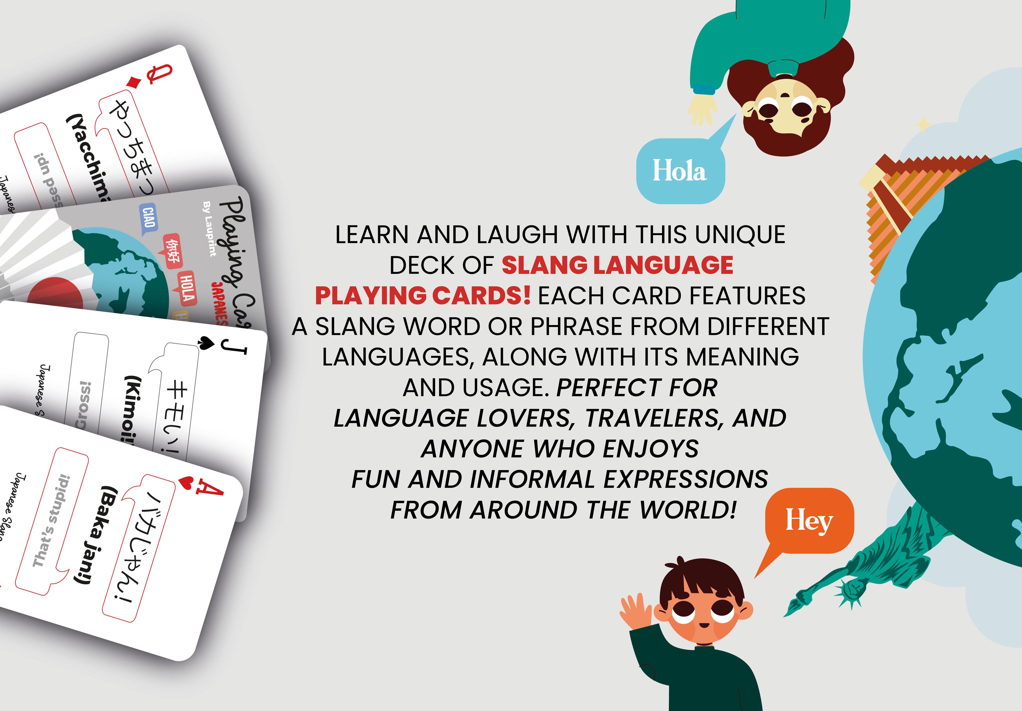 RUSH Japanese Slang Generic Playing Cards