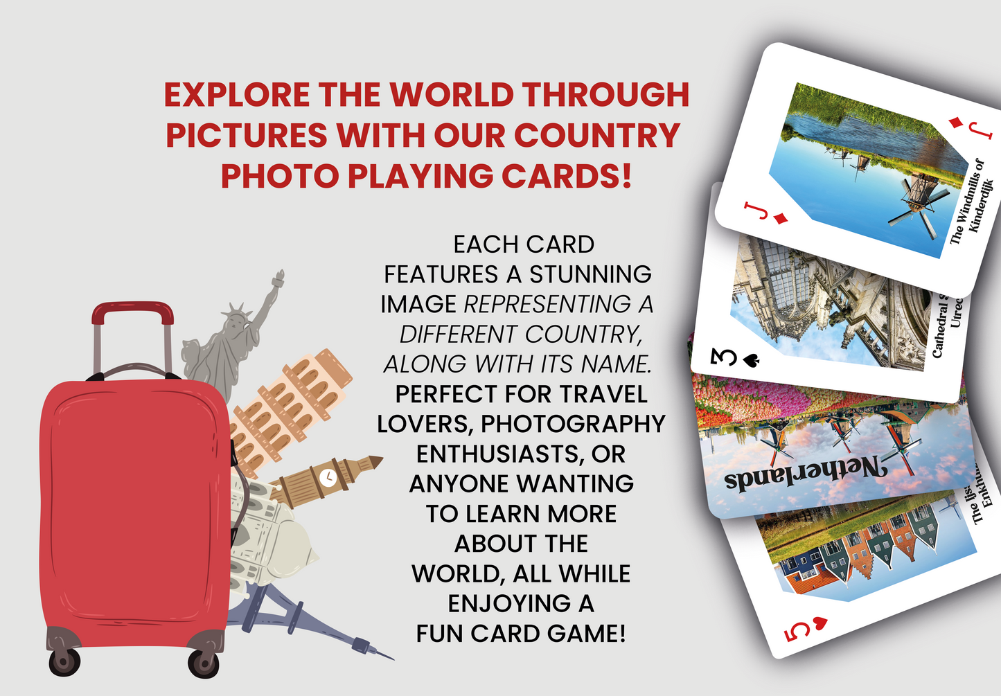 RUSH Magical Towns of the Netherlands Playing Cards