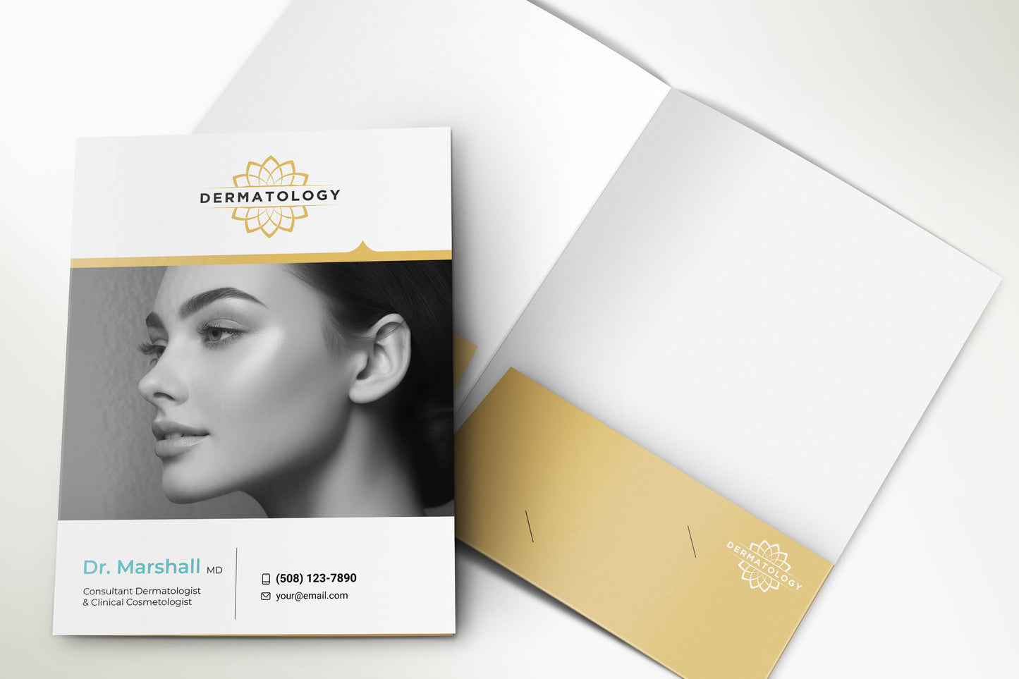 Presentation Folder | Custom | Marketing for Dermatology