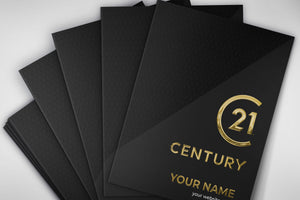 Century 21 Custom Luxury Presentation Folder Printing With Embossed Foil - 002