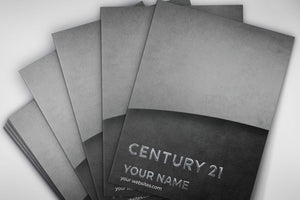 Century 21 Custom Luxury Presentation Folder Printing With Embossed Foil - 004