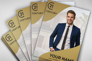 Century 21 Custom Presentation Folder Printing with Soft touch laminating - 008