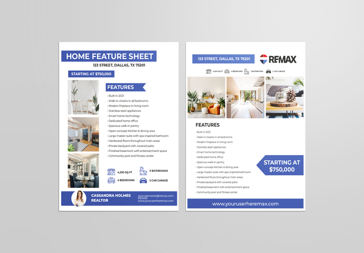 Feature Sheet Remax