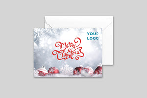 Merry Christmas Card, Holiday Card, Festive Card, Card for Her, Card for Him, Personalized Christmas Cards