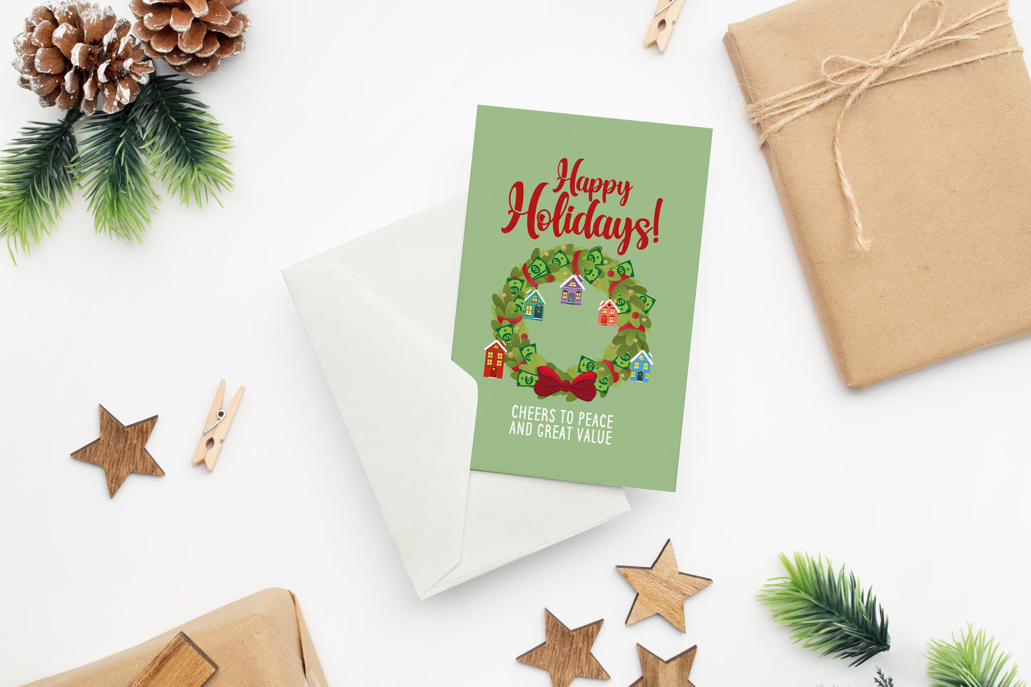 Realtor Holiday Greetings Cards