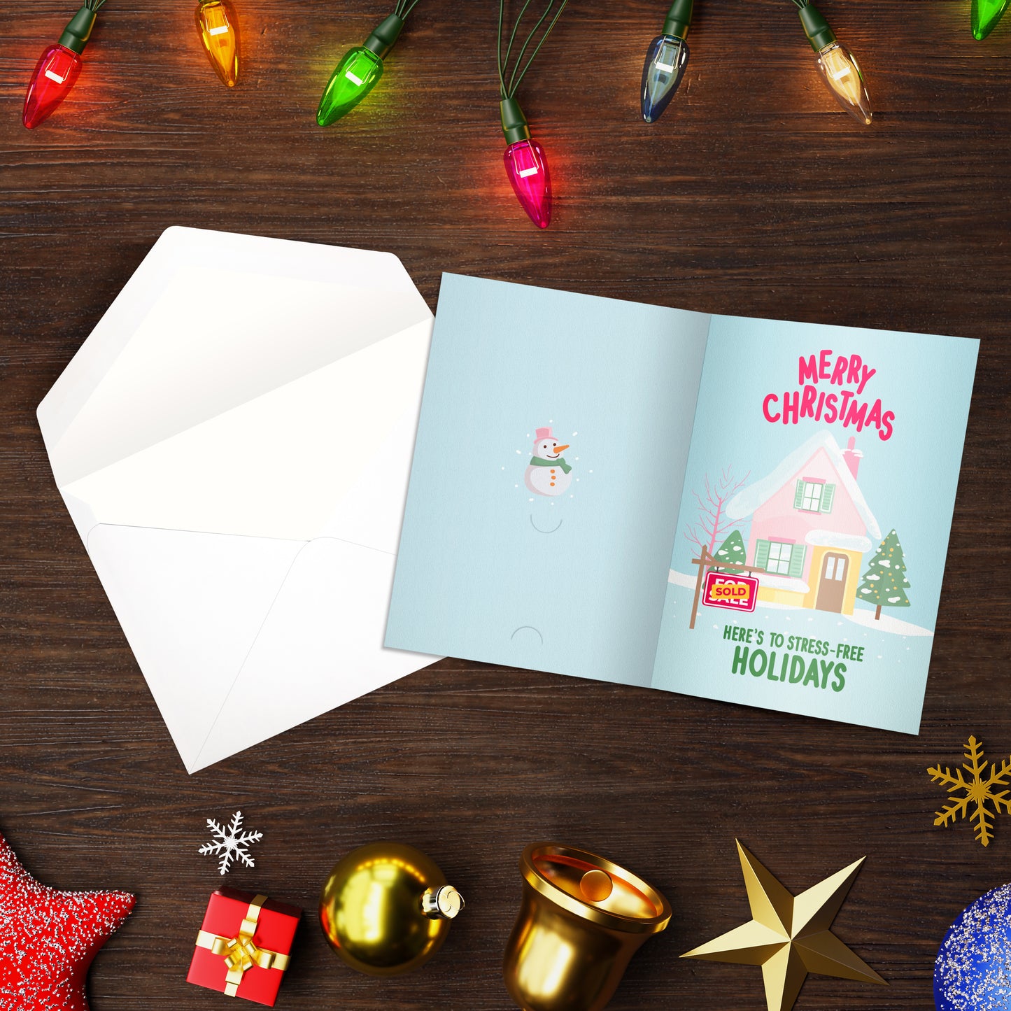 Realtor Holiday Greetings Cards