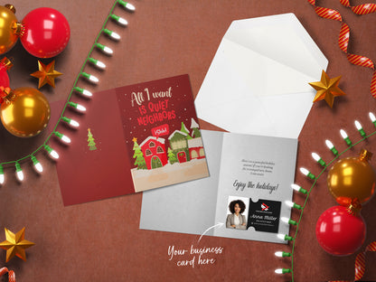 Realtor Holiday Greetings Cards