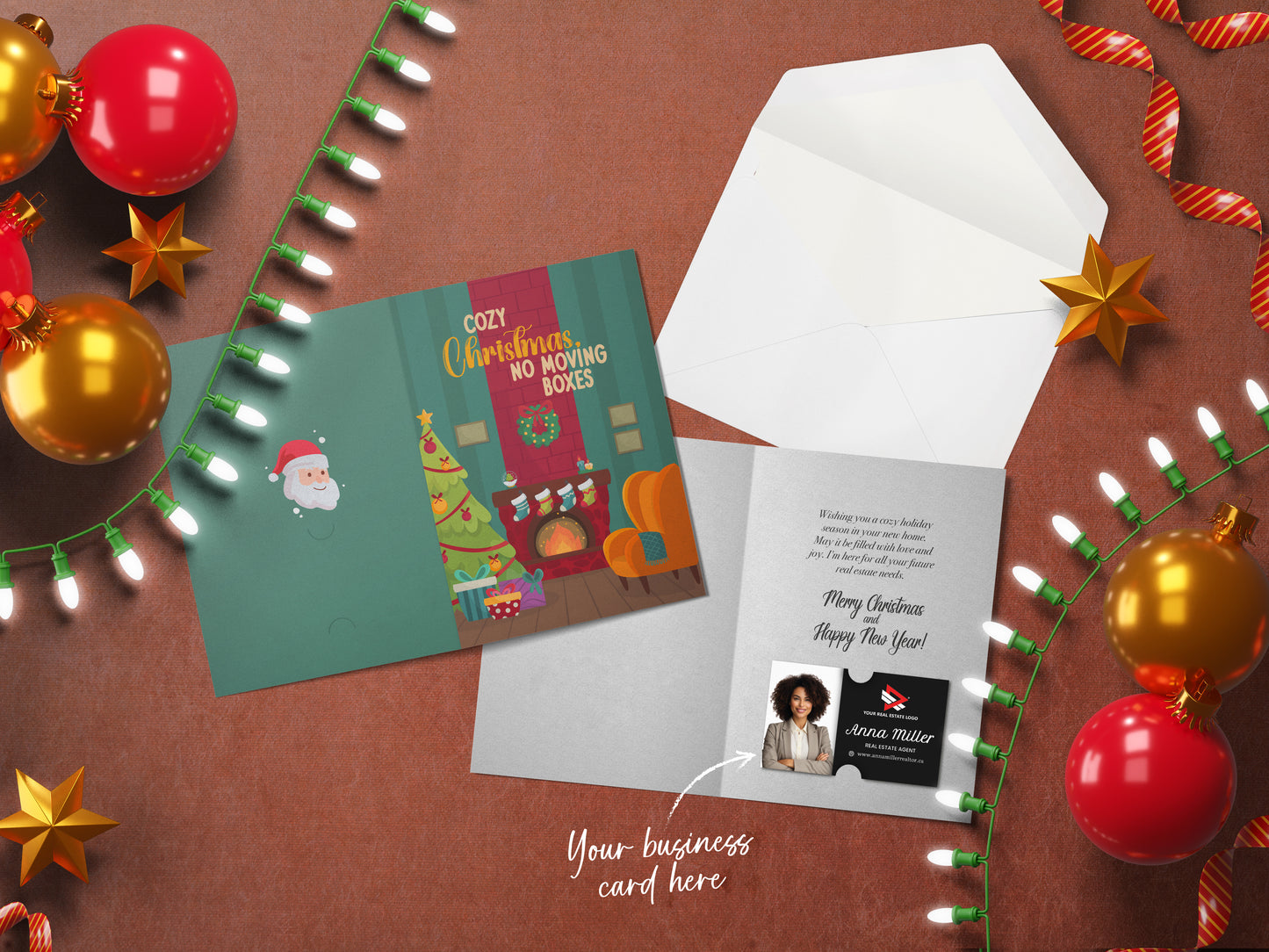 Realtor Holiday Greetings Cards