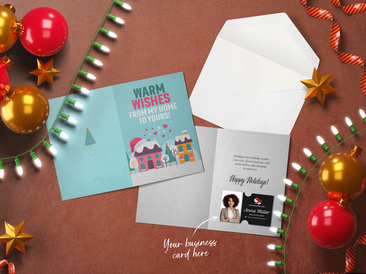 Realtor Holiday Greetings Cards