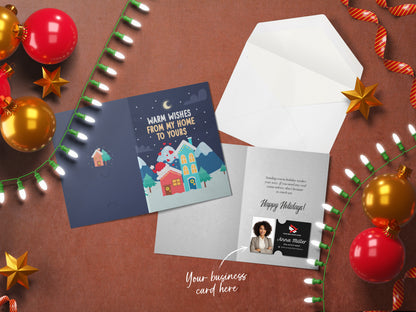 Realtor Holiday Greetings Cards