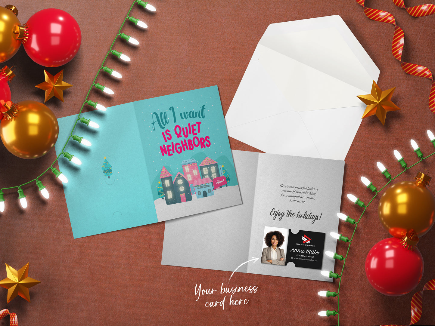 Realtor Holiday Greetings Cards