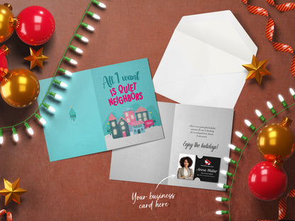 Realtor Holiday Greetings Cards