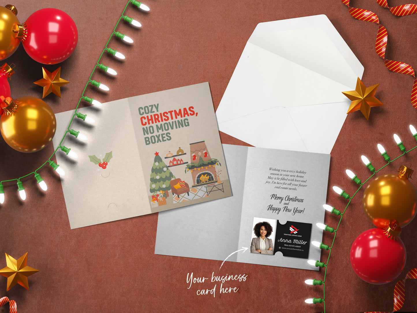 Realtor Holiday Greetings Cards